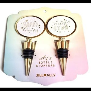 Jill & Ally Set of 2 Bottle Stoppers